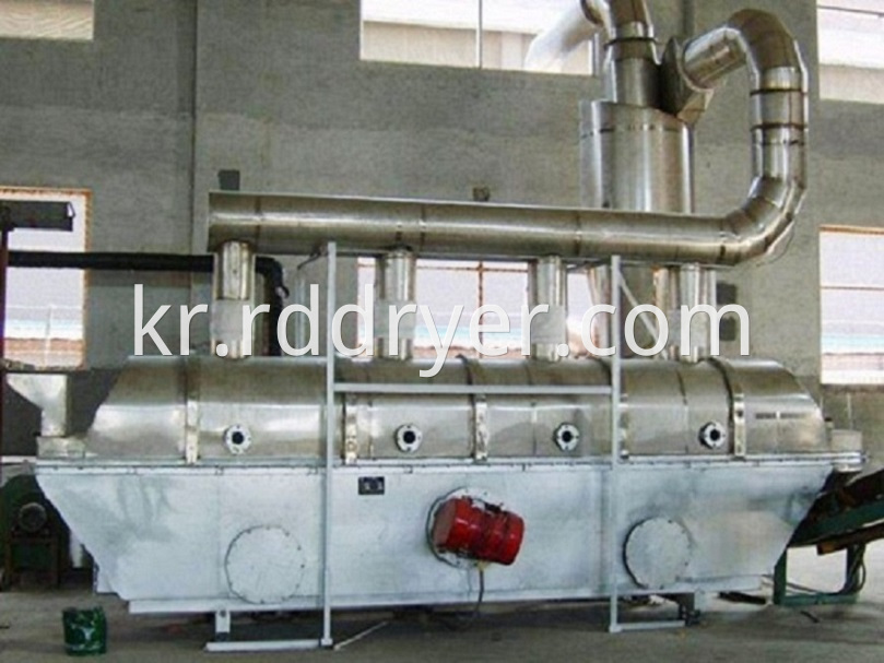 vibrating fluidizing dryer